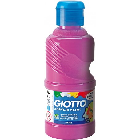 FLACONE ACRILYC GIOTTO 250ML MAGENTA