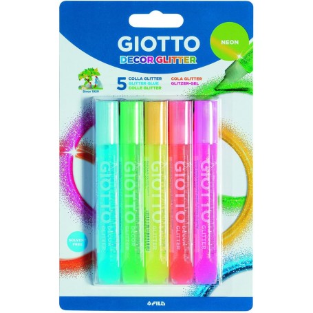 GIOTTO  COLLA GLITTER NEON