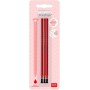 3 REFILL PENNA CANCELLABILE LEGAMI ROSSO