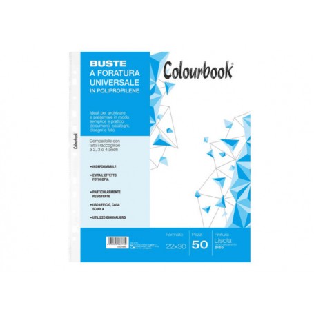 BUSTE CON FORATURA COLOURBOOK