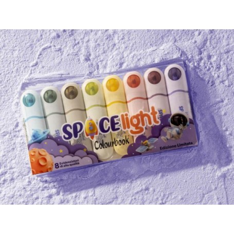 SET DA 8 EVIDENZIATORI SPACELIGHT