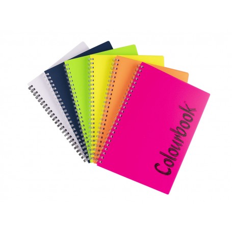 QUADERNO MAXI SPIR. A4 FLUO RIGHE