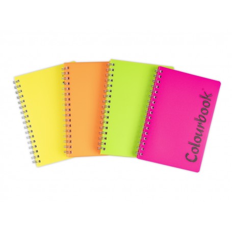 QUADERNO MAXI SPIR. A6 FLUO RIGHE