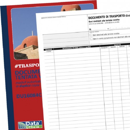 DOCUMENTO DI TRASPORTO  TENT/VEND